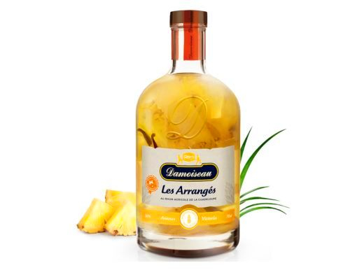 Rumlikör Damoiseau Arrangés Ananas (0,7 l - 30%)